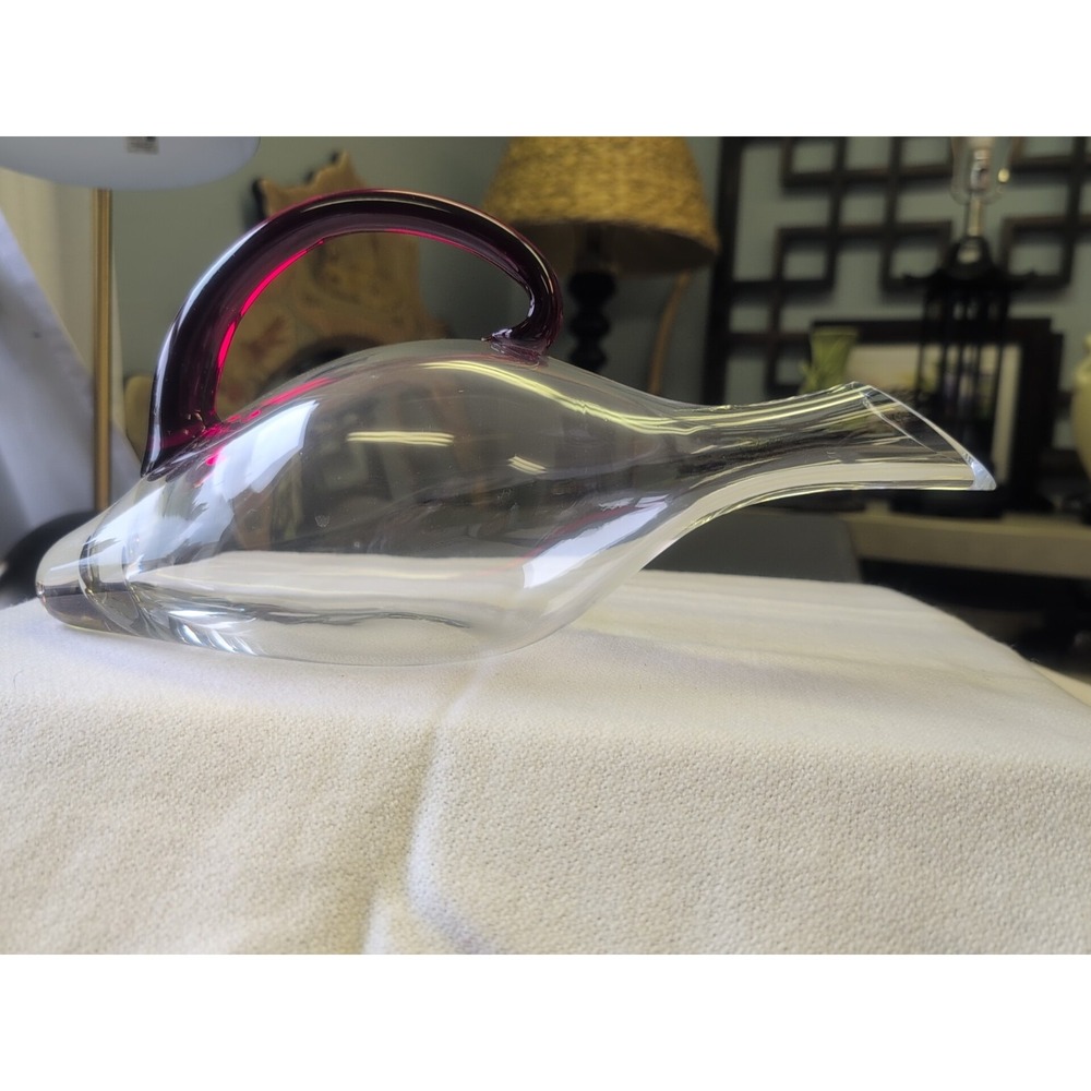 Eisch Crystal Duck Decanter PERFECT